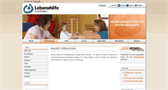 Desktop Screenshot of fruehfoerderung.lebenshilfe-forchheim.de